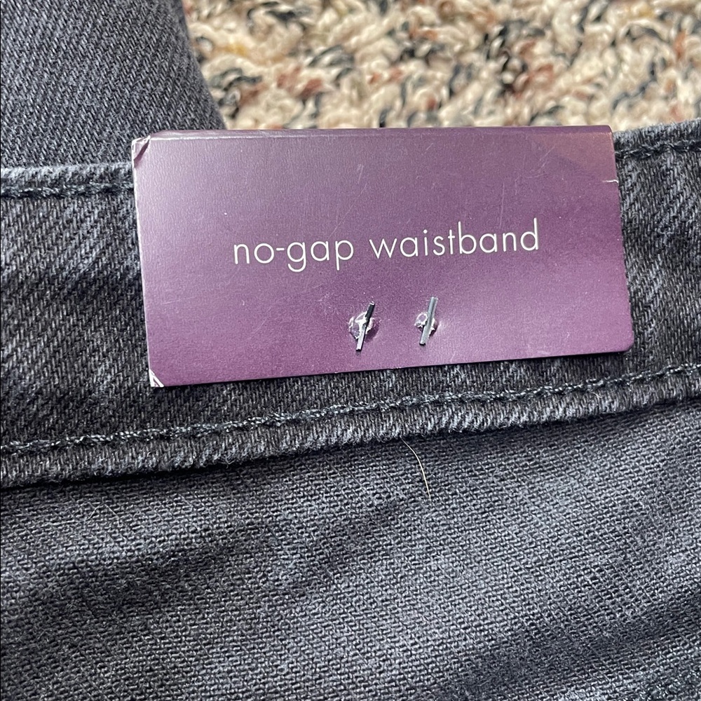 Ava & Viv Wide Leg High Rise Relaxed Fit Black Denim Jeans Plus Size 26 | NWT - Picture 8 of 9